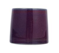 ADOCARN Mug à Café Rotatif en Céramique pour Boire Lait et Cappuccino Design Simple et Bords Lisses Couleur Pourpre 1pc pour Usage Quotidien