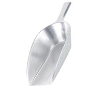 ADOCARN Pelle à Glace Large Multifonction en Aluminium Argenté, Écope Légère pour Farine et Noix, Accessoire Cuisine pour Maison et Seaux à Glace