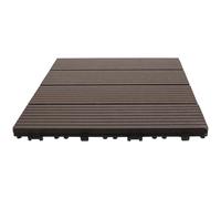 ADOCARN Plancher D'épissure en Bois et Plastique pour Sol Extérieur, Résistant la Corrosion, pour Cour et Salle de Bain