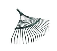 ADOCARN Râteau de Jardin 22 Dents en Acier Carbone Manche en Bois, Outil Pratique pour Ramasser Feuilles Mortes, pour Jardin et Pelouse, Lot de 2 Pièces Couleur Couleur Aléatoire