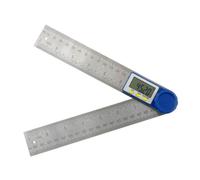 ADOCARN Règle à Angle Numérique avec Écran Lcd Rapporteur Portable Inox Précis Outil Menuiserie Bois Compact pour Architectes et Bricolage