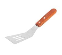 ADOCARN Spatule à Steak Portable Spatule à Retourner en Acier Inoxydable avec Manche en Bois pour Cuisine et Plancha