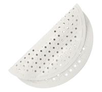 ADOCARN Tapis Égouttoir Rond en Caoutchouc Multifonctionnel pour Évier Cuisine, Flexible et Résistant, pour Plan de Travail Blanc