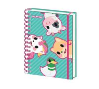Adopt Me - Cahier à spirale FRIENDS (Taille unique) (Multicolore)