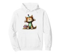 Adorable Chapeau de fête en Forme de Chat pour gâteau Sweat à Capuche