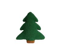 Adorable coussin en forme de sapin de Noël - Coussin de dossier en peluche de style rustique pour la maison, le salon, la chambre, le dortoir, le bureau, Ca