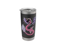 Adorable dragon serpent fantaisie Gobelet isotherme en acier inoxydable double paroi