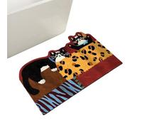 Adorable Tapis De Bain Tapis De Cuisine Absorbant Et À Séchage Rapide En | Carpette Douche Pour L'Entrée, La Chambre, Les Toilettes, La , Le Sol, Porte Et Le Chevet