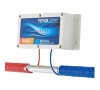 Adoucisseur d’eau sans sel électronique anti-tartre pour maison, système de détartrage tuyaux 3/4"" eau de ville facile à installer