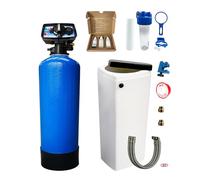 Adoucisseur D'eau Bi Bloc 30l Fleck 5600 Chronométrique Mécanique Complet Avec Accessoires