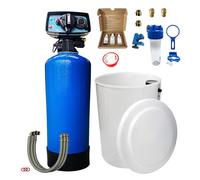 Adoucisseur D'eau Bi Bloc 50L Fleck 5600 Volumétrique Mécanique Complet Avec Accessoires