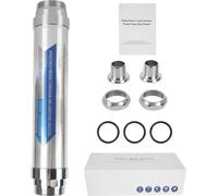 Adoucisseur d'eau, matériau en acier inoxydable, débit maximal 4T/h, raccord DN20, compatible avec le cuivre/PVC/PEX, température de service 0-100°C