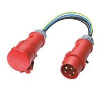 Adpatateur De Mesure Pour Benning Cm 9, 16 A, Prise Cee Accouplement Cee