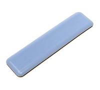 Adsamm® / 16 x Patins en PTFE / bleu-gris / 24x100 mm / rectangulaire / Glisseurs autocollants PTFE / patins glisseurs auto-adhésif qualité premium