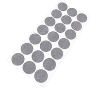 Adsamm® / 21 x patins en feutre / gris / Ø 30 mm / rond / 1,5 mm d' épaisseur / patins glisseurs auto-adhésifs de qualité optimale de Adsamm®
