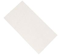Adsamm® / 3 x plaquettes autocollantes en feutre pour le découpage / blancs / 100x200 mm / rectangulaire / 1,5 mm d' épaisseur / patins feutre auto-adhésifs