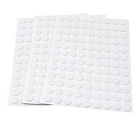 Adsamm® / 324 x patins en feutre / blancs / Ø 10 mm / rond / 1,5 mm d' épaisseur / patins glisseurs auto-adhésifs de qualité optimale de Adsamm®
