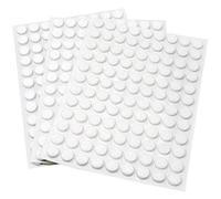 Adsamm® / 324 x patins en feutre / blancs / Ø 10 mm / rond / épaisseur 3,5 mm / patins glisseurs auto-adhésifs de qualité optimale