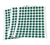 Adsamm® / 324 x patins en feutre / verts / Ø 10 mm / rond / 1,5 mm d' épaisseur / patins glisseurs auto-adhésifs de qualité optimale de Adsamm®