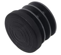 Adsamm® / 4 x Embouts insert à ailettes / noir / Ø 26 - 28 mm / rond / patin glisseur / pour pieds tubulaires