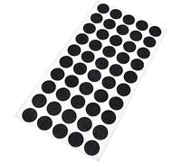Adsamm® / 50 x patins en feutre / noirs / Ø 16 mm / rond / 1,5 mm d' épaisseur / patins glisseurs auto-adhésifs de qualité optimale de Adsamm®