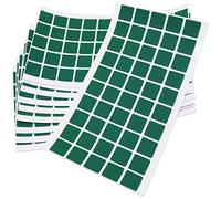 Adsamm® / 500 x patins en feutre / verts / 20x20 mm / carré / 1,5 mm d' épaisseur / patins glisseurs auto-adhésifs de qualité optimale de Adsamm®
