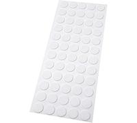 Adsamm® / 60 x patins en feutre / blancs / Ø 14 mm / rond / 1,5 mm d' épaisseur / patins glisseurs auto-adhésifs de qualité optimale de Adsamm®