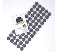 Adsamm® / 60 x patins en feutre / gris / Ø 20 mm / rond / épaisseur 3,5 mm / patins glisseurs auto-adhésifs de qualité optimale