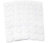 Adsamm® / 63 x patins en feutre / blancs / Ø 30 mm / rond / 1,5 mm d' épaisseur / patins glisseurs auto-adhésifs de qualité optimale de Adsamm®