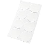 Adsamm® / 8 x patins en feutre / blancs / Ø 60 mm / rond / 1,5 mm d' épaisseur / patins glisseurs auto-adhésifs de qualité optimale de Adsamm®