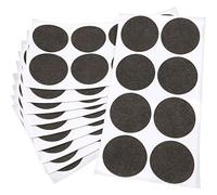 Adsamm® / 80 x patins en feutre / bruns / Ø 50 mm / rond / 1,5 mm d' épaisseur / patins glisseurs auto-adhésifs de qualité optimale de Adsamm®