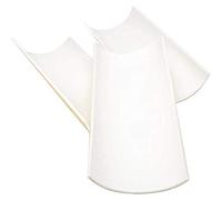Adsamm ASP-25-SA-WH-100200-3 ASP-25-SA-WH-100200 Lot de 3 patins antidérapants en EPDM Blanc 100 x 200 mm