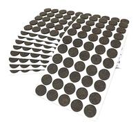 Adsamm FP-35-SA-BR-20-50-10 FP-35-SA-BR-20-50 Patins en feutre Diamètre 20 mm Marron