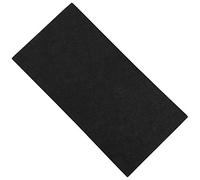 Adsamm® / plaquette autocollante en feutre pour le découpage / noir / 100x200 mm / rectangulaire / 1,5 mm d' épaisseur / patins feutre auto-adhésifs
