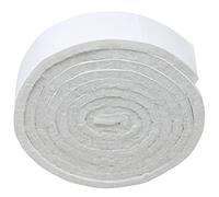 Adsamm® / Rouleaux de rubans adhésifs en feutre découpables / blanc / 19x1000 mm / rouleaux / épaisseur 3,5 mm / patins feutre auto-adhésifs de qualité optimale
