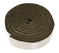 Adsamm® / Rouleaux de rubans adhésifs en feutre découpables / brun / 19x1000 mm / rouleaux / épaisseur 3,5 mm / patins feutre auto-adhésifs de qualité optimale