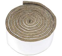 Adsamm® / Rouleaux de rubans adhésifs en feutre découpables / brun / 29x1000 mm / rouleaux / épaisseur 3,5 mm / patins feutre auto-adhésifs de qualité optimale