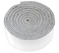 Adsamm® / Rouleaux de rubans adhésifs en feutre découpables / gris / 24x1000 mm / rouleaux / épaisseur 3,5 mm / patins feutre auto-adhésifs de qualité optimale