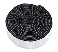 Adsamm® / Rouleaux de rubans adhésifs en feutre découpables / noir / 19x1000 mm / rouleaux / épaisseur 3,5 mm / patins feutre auto-adhésifs de qualité optimale