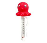 Adsfvs Thermomètre De Piscine | Thermomètre Flottant Géant Canard Poulpe Avec Corde - Accessoires De Piscine Amusants - Pour Lac Plage Patio Jardin Bain Spa Aquarium