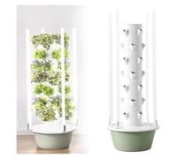 ADTUIUG Système de Culture hydroponique d'intérieur, Système hydroponique Vertical, kit d'intérieur aéroponique automatisé for Herbes, légumes Verts à Feuilles