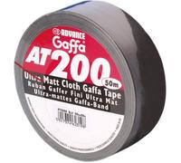 Advance Tapes 5805 BLK - Rouleau Gaffer mat noir 50mm x 50m - Rubans adhésifs et plus encore