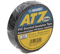 Advance Tapes 5808 BLK - Adhésif isolant PVC noir 19 mm x 33m - Rubans adhésifs et plus encore