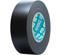 Advance Tapes AT175 Ruban adhésif industriel imperméable en tissu Ruban adhésif noir mat - 50 mm - Rubans adhésifs et plus encore