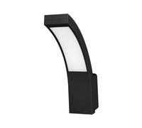 Adviti PIRYT LED 10W Applique Murale Exterieur 800lm IP54 4000K Design Moderne Etanche (noir)
