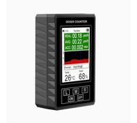 Advokingtap 1 pièce pour compteur geiger détecteur de rayonnement nu ire bêta gamma testeur de rayons X précision 001 Sv/h écran TFT pour laboratoire industriel domestique (noir)