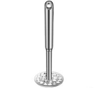 Advokingtap 1 presse-purée en acier inoxydable 316L avec 44 trous pour aliments lisses pour bébé, purée, patates douces, citrouilles, ustensile de cuisine argenté (S)