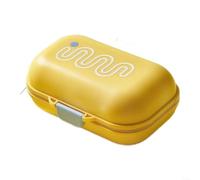 Advokingtap Boîte à savon portable avec couvercle hermétique et tampon de drainage, porte-vaisselle en plastique étanche pour voyage, camping et maison, récipient à savon compact pour salle de bain ou