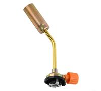 Advokingtap Chalumeau à gaz avec buse réglable en laiton flamme de 1300 °C pour pâtisserie, barbecue, camping, soudure et cuisine en plein air