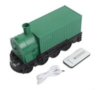 Advokingtap Diffuseur d'arômes de train à vapeur de 300 ml avec télécommande, humidificateur ultra silencieux pour huiles essentielles, lumière 7 couleurs, arrêt automatique pour chambre à coucher